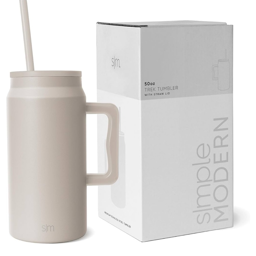 New- 50oz Trek Tumbler with Straw Lid